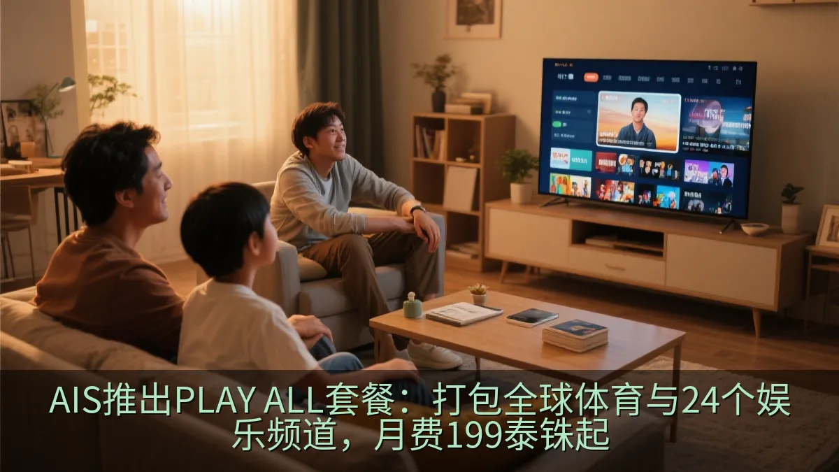 家庭观看流媒体娱乐节目